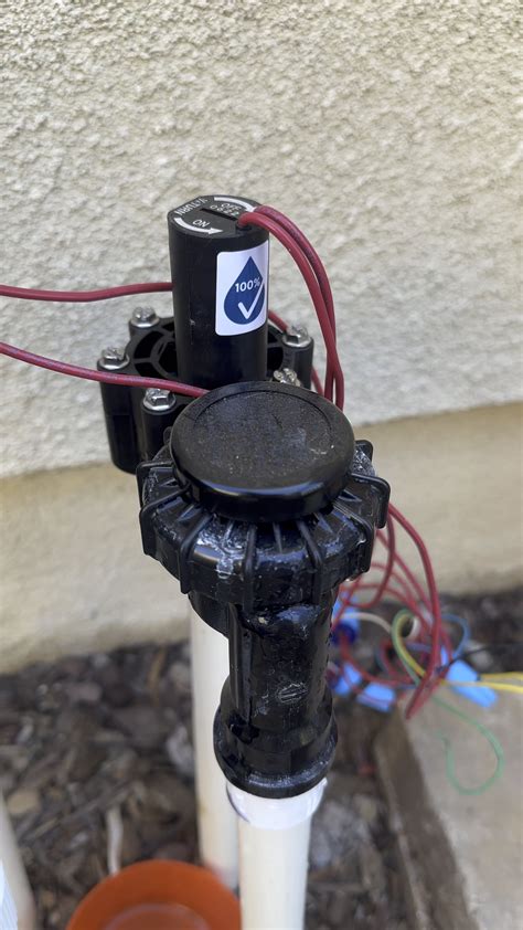 hunter sprinkler leaking